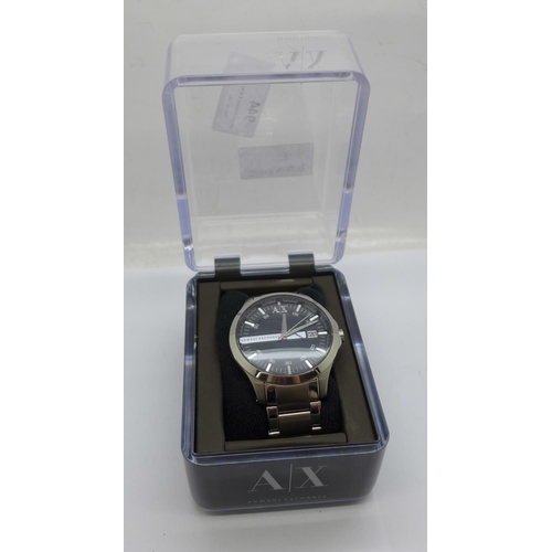 944 - An Armani Exchange wristwatch, boxed