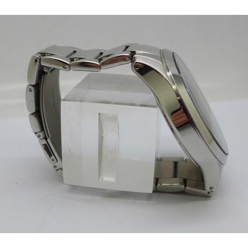 944 - An Armani Exchange wristwatch, boxed