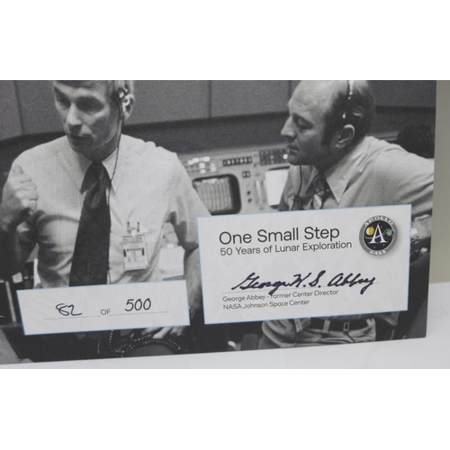 967 - A One Small Step Moon Landing George Abbey signed cover. This commemorative cover is hand signed by ... 