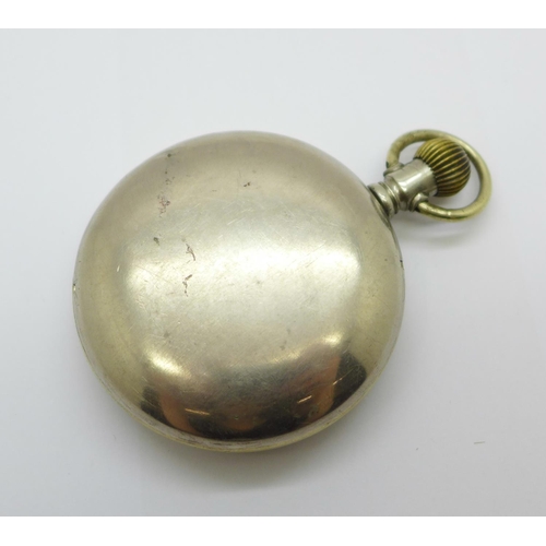 992 - A pocket watch with screw back