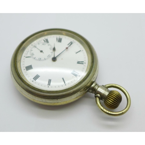 992 - A pocket watch with screw back