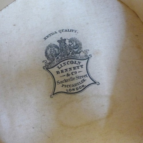 797 - Two silk top hats, Lincoln Bennett & Co. and Henry Heath Ltd.