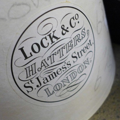 797 - Two silk top hats, Lincoln Bennett & Co. and Henry Heath Ltd.