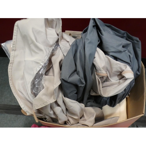 3236 - A box of gazebo parts/covers/side panels * this lot is subject to VAT