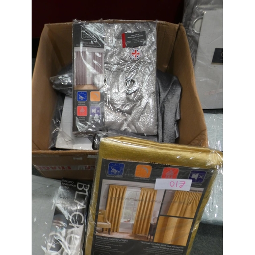 3240 - Miscellaneous curtain sets * this lot is subject to VAT