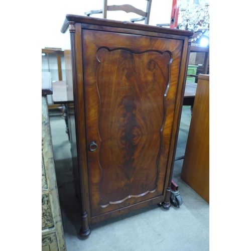 173 - A 19th Century Beidermier mahogany single door side cabinet