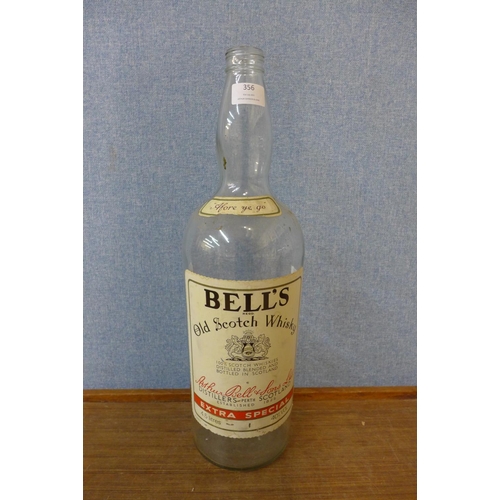 356 - A vintage Bell's whisky bottle