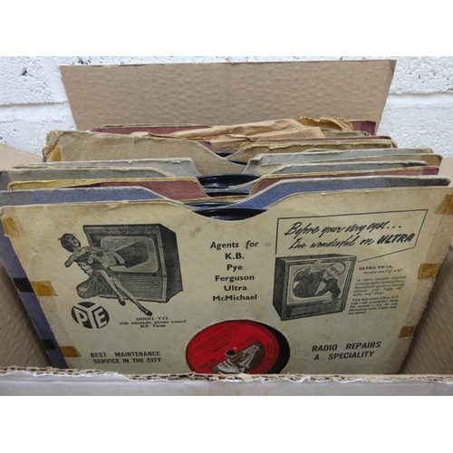 2111 - Box of 47 78 LPs