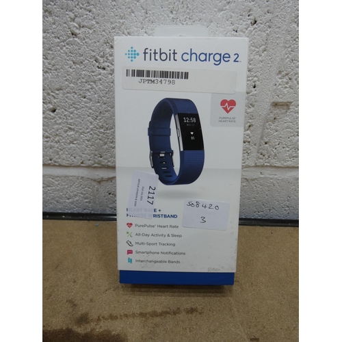 2117 - Fitbit Charge 2 - boxed - W