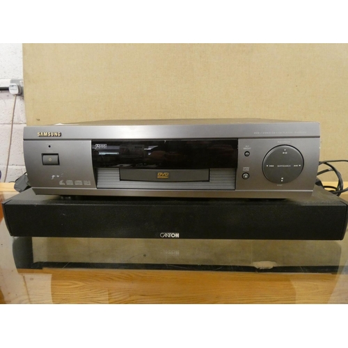 2149 - Samsung DVD858V DVD player with Canton sound bar