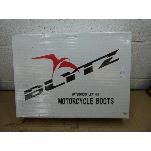 2160 - Pr. of Blytz motorbike boots - size 42