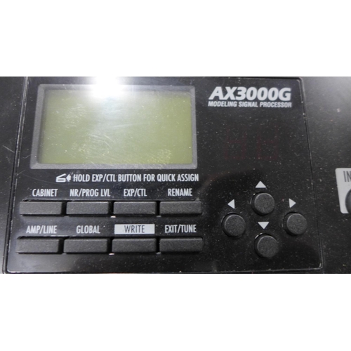 2185 - Korg AX3000G guitar pedal - a/f