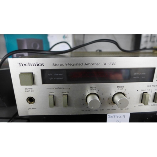 2186 - Technics SU-Z22 amplifier - a/f