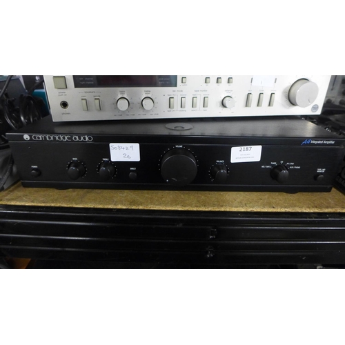 2187 - Cambridge Audio A3 amplifier - a/f