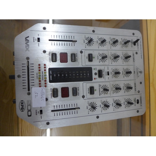 2189 - VMX 200 fully VCA controlled DJ mixer