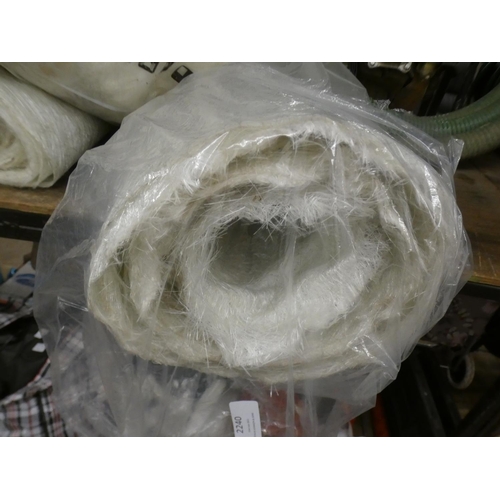 2240 - 2 Rolls of fibreglass