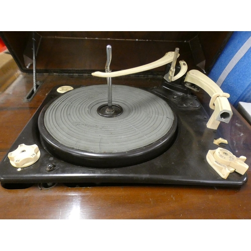 2313 - Erco Octaure 9 turntable with Garrard RC 12i MF2 deck