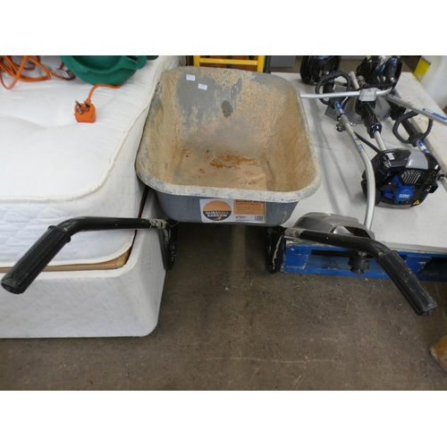 2346 - Heavy duty metal ball wheelbarrow