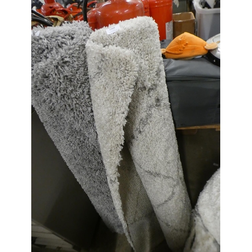 2368 - Think Rug 120 x 170 grey patterned rug