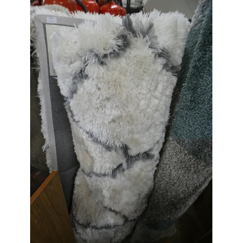 2369 - Think Rug 120 x 170 grey & ivory rug