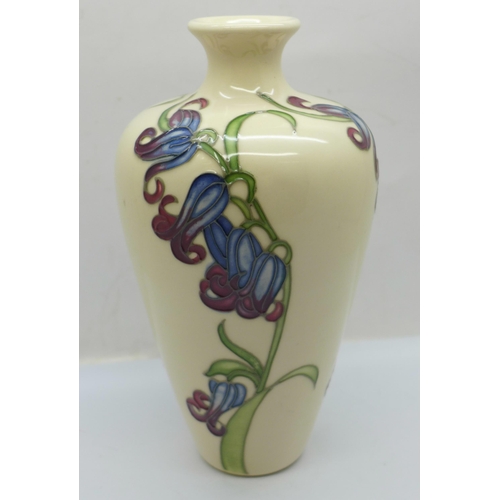 610 - A Moorcroft vase designed by Emma Bossons, 2009, 16cm