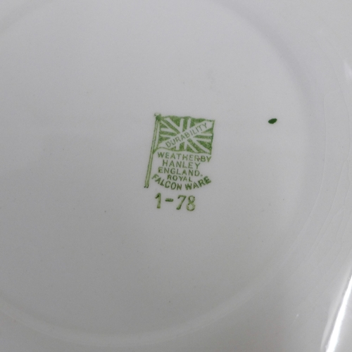 700 - A Weatherby Hanly Falcon ware plate, Cries of London (1/78)