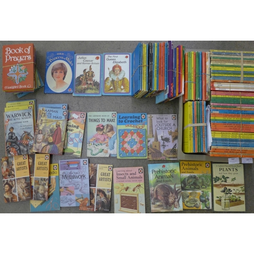 747 - A large collection of Ladybird books, 1950's onwards, over 170