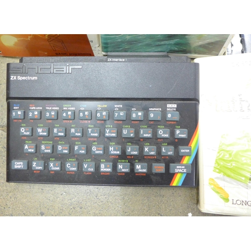 840 - A Sinclair ZX Spectrum computer and games