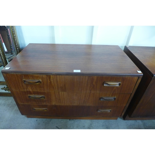 79 - A small G-Plan Fresco teak chest of drawers