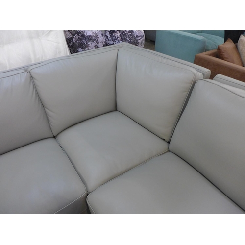 1303 - A West Park Grey Corner Sofa,missing some leg bolts RRP £2333.33 + VAT (4060-28) * This lot is subje... 