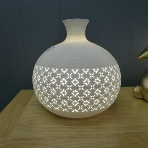 1462 - A porcelain vase lamp (LP02916)  #