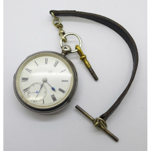 1107 - A silver pocket watch