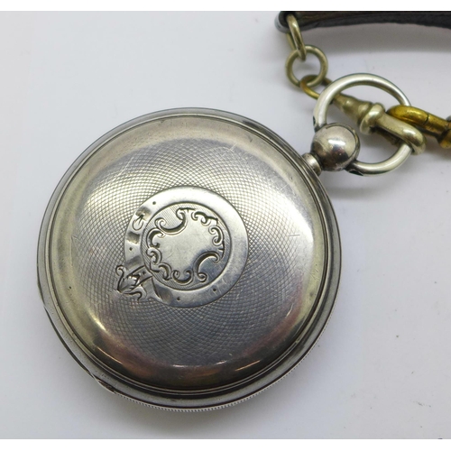 1107 - A silver pocket watch