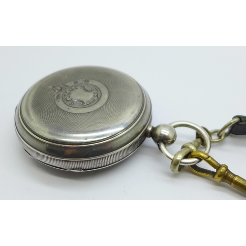 1107 - A silver pocket watch