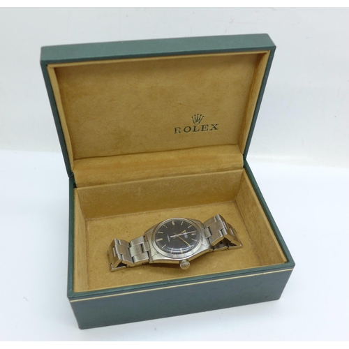 1118 - A gentleman's Rolex Oyster Precision wristwatch, 34mm case, winding crown a/f, with box