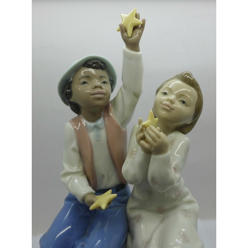 604 - A Lladro figure, 'Unicef', with original box