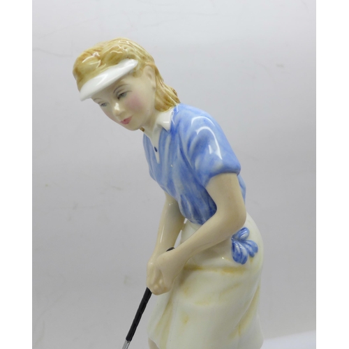 611 - A Royal Doulton figure, Winning Putt