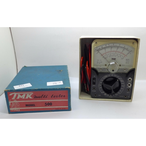 671 - A TMK multi tester