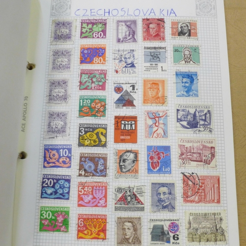 682 - A collection of stamps