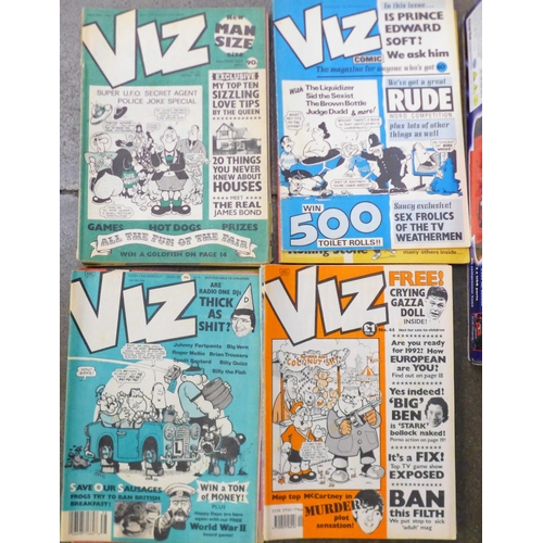 744 - Forty-five Viz comics, February 1987 onwards