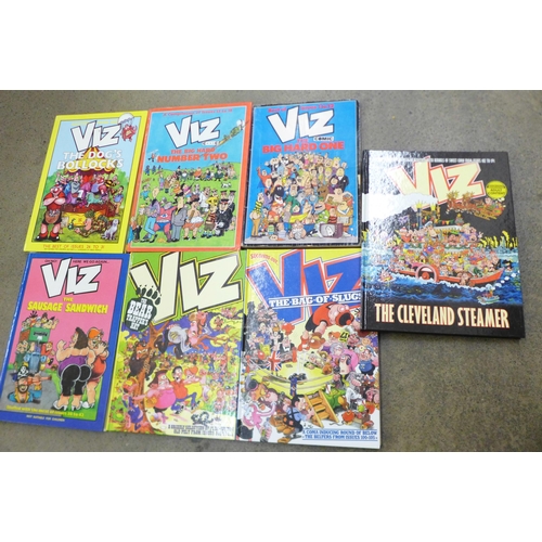 754 - Seven Viz annuals including no.1 and 2