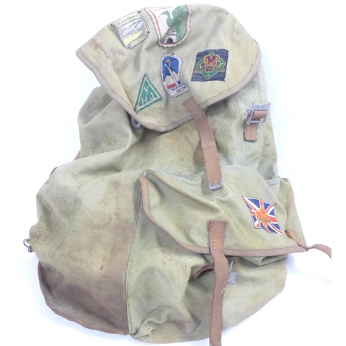 790 - A scout's ruck sack