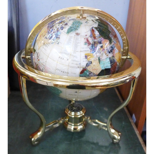 800 - A gem set globe