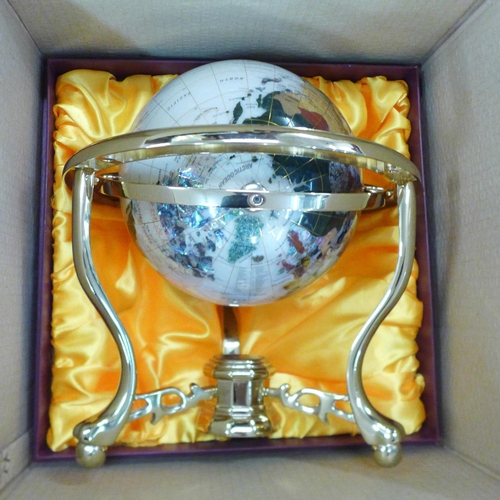 800 - A gem set globe