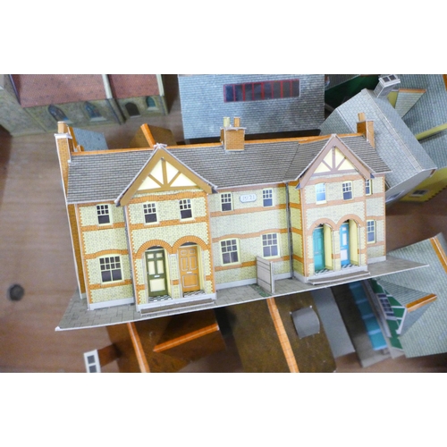 814 - Model railway buildings