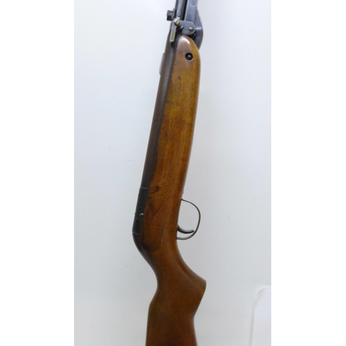 848 - A 1950’s Webley & Scott, The Webley mark 3 .22 air rifle