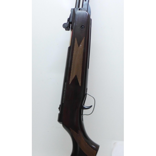 856 - A Smk .22 calibre air rifle, under lever action