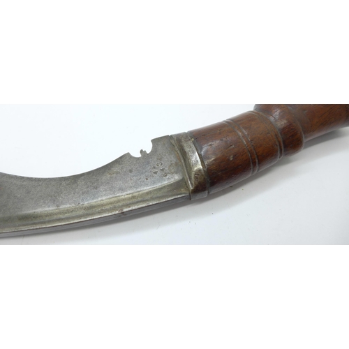 868 - A kukri, no scabbard