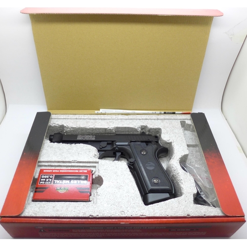 941 - A Swiss Arms SA P92 .177 calibre air pistol