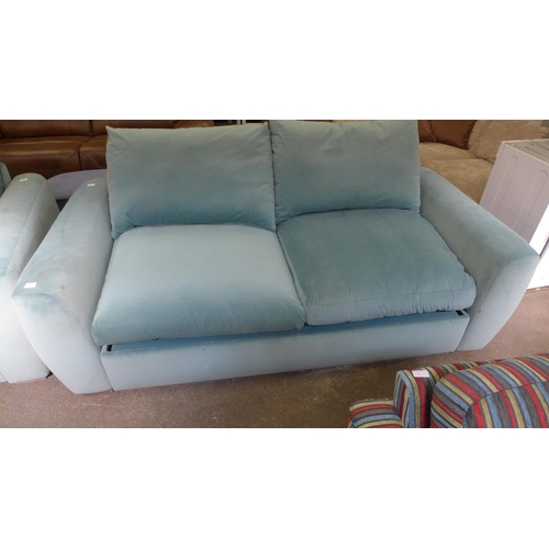 1527 - A Rio storage sofa - teal (GFO92) * this lot is subject to VAT